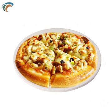 Home And Kitchen Tool Baking Stone Glazed Cordierite Round Pizza Stone Board