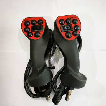 Catsu Joystick Handle ควบคุมลูกกลิ้งสำหรับรถขุด