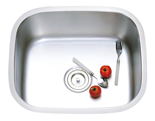 Popular XHHL 5245A Single Kitchen Sink Stamped Stainless Steel