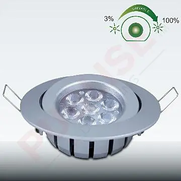 Hot led lighting lamp 8W Dimmable Adjustable Lamp 7 CREE CREE XTE