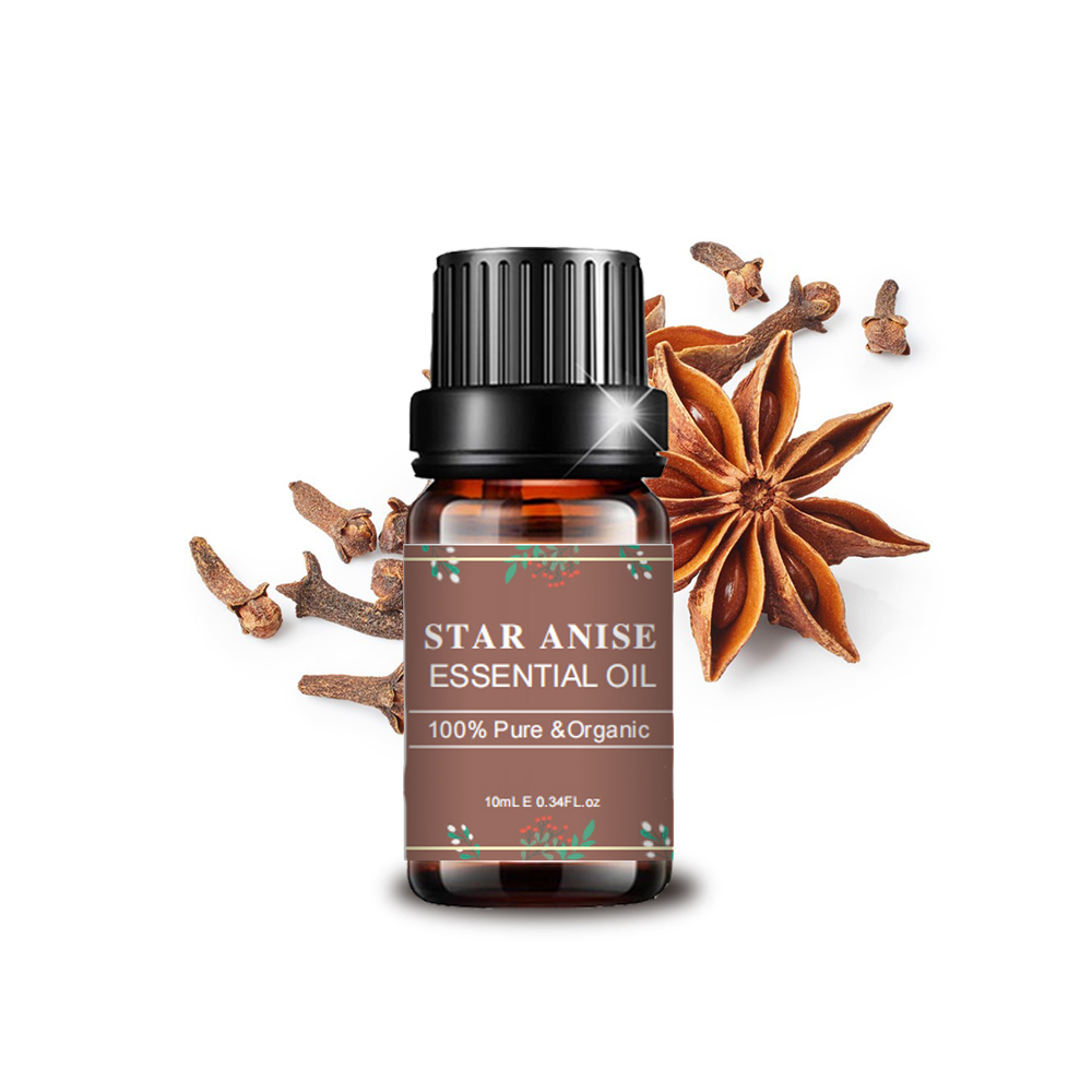 Pure Organic Natural Extract Star Anise Essential Oil