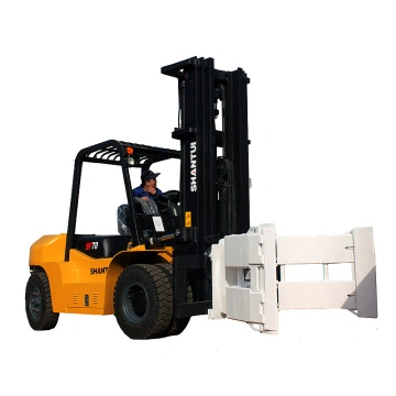 Paper Roll Clamps Forklift Attachment For Komatsu Forklift