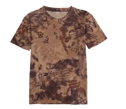 Hot Selling Cheap Khaki Men's Quick-Drying T-Shirt