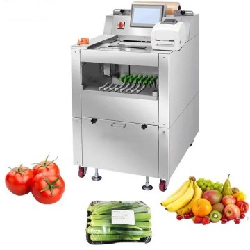 Macchina da avvolgimento per cibi di mare per frutta, carne e verdure in avvolgimento per imballaggio di pellicola 500