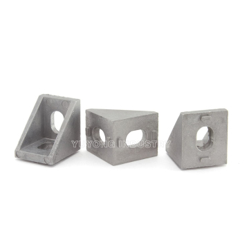 2020 Aluminum 90 Degree L-Shape Corner Joint Brace for V-Slot Profile 3D Printer Parts - 20x20x17mm Right Angle Bracket