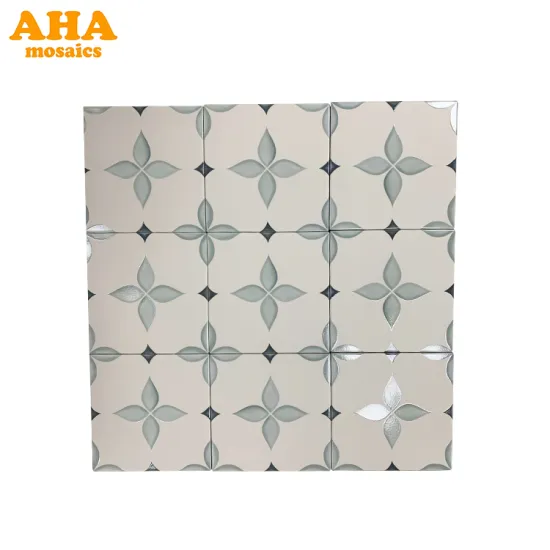 Affordable Classic Moroccan Non-Slip Peel and Stick Porcelain Floor Tile for Bathroom
