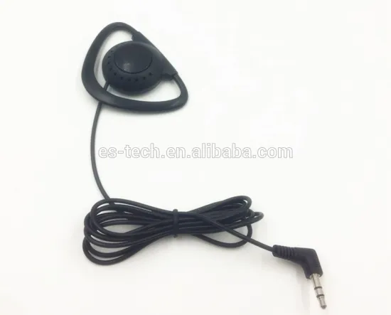 single ear-hook earbdus, cheap earphone, 3.5mm jack earphone