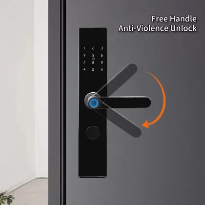 Intelligen Ttlock Electronic Thumbprint Handle Door Lock