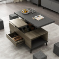 Multifunction Wooden Foldable Coffee Table