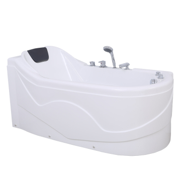 Bañera de masaje acrílico moderno de 1 persona con burbujas de aire de spa hidráulica