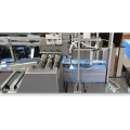 Máquina de fabricación de costura de bloqueo de lata redonda de lata