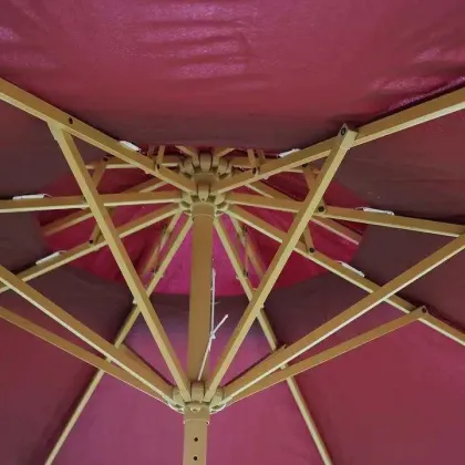 Unique Vintage Bali Garden Double Parasol