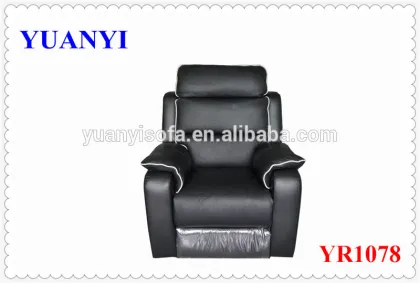 YR1078 Home furniture sofa Recliner sofa with headrest functional