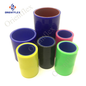 4 color straight coupler silicone pipe