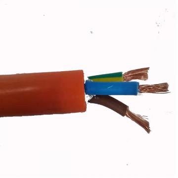 Cable flexible 2.5mm 2 núcleo + tierra naranja
