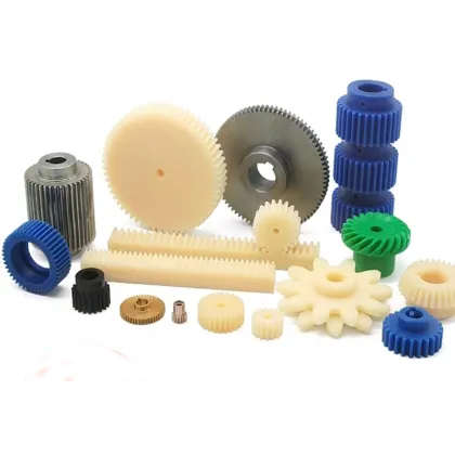 ISO9001 Approved Customized Precision Plastic Gears: PA66, HDPE, and Nylon Helical & Cylindrical Gears
