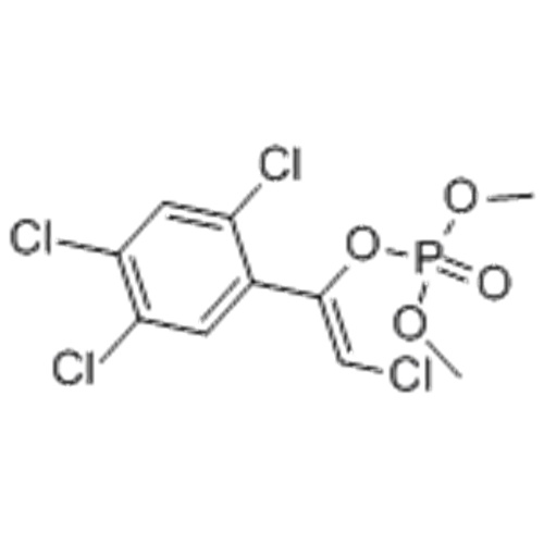 Ácido fosfórico, (57251324,1Z) -2-cloro-1- (2,4,5-triclorofenil) etenil dimetil éster CAS 22248-79-9