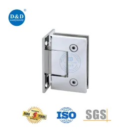 90 Degree Frameless SS304 Adjustable Bathroom Glass Hinge