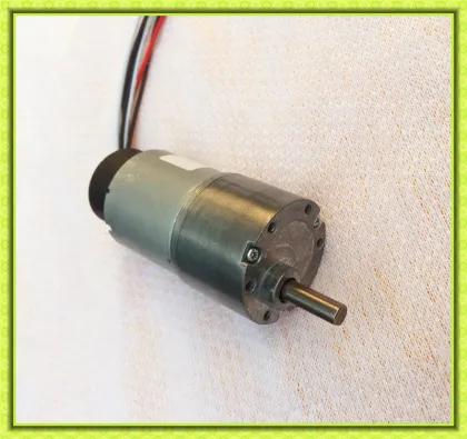 6v 12V brush dc micro encoder gear motor