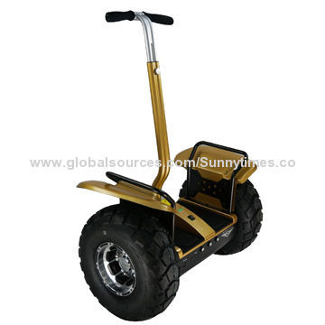 Golden Color Off-road 1800W Electric Personal Transport Vehicle, 20kph Maximum Speed