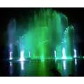 Large music dry spray fountain