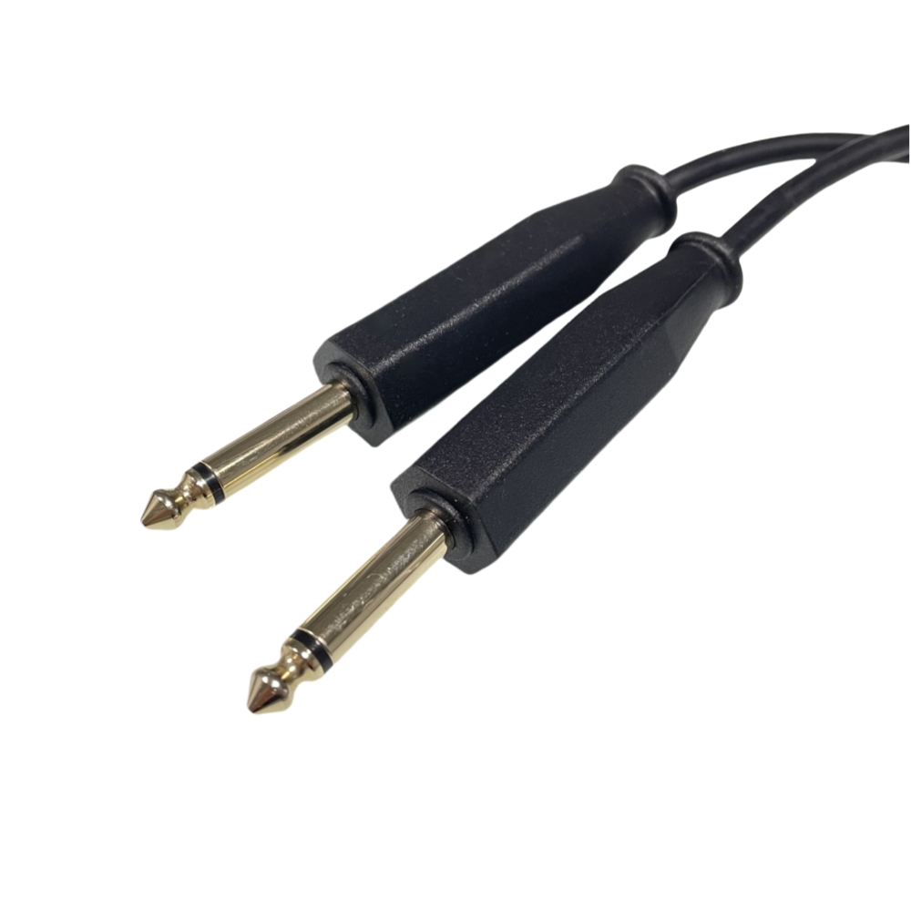 6.35mm mono plug to rca plug