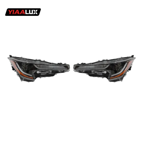 YIAALUX USA Version Car Body Headlamp Headlight Kits for Toyota Corolla 2020 2021 US Model