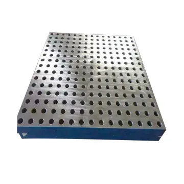 Cast Iron Inspection Table: T Slot Plate & Platform