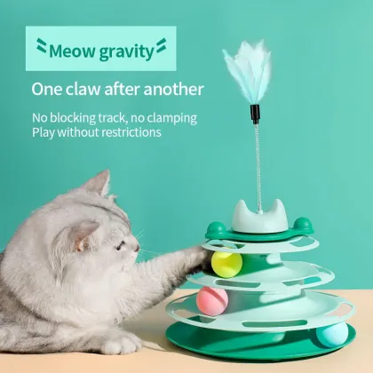 MOFESIPI Factory Price Luxury Pluggable Cat Teaser Stick