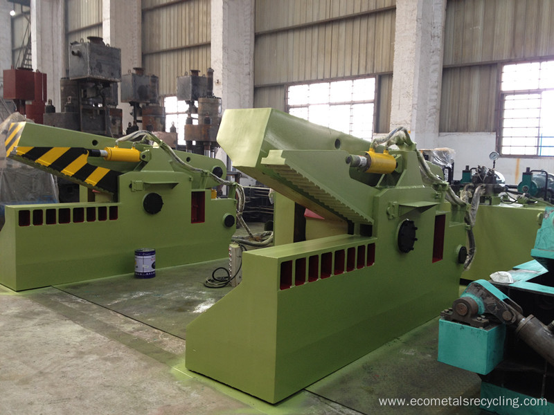 Aluminum Tube Steel Pipe Automatic Scrap Shearing Machine