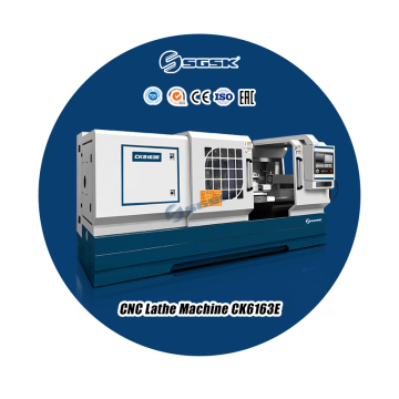 Macchina per tornio CNC CK6163E per metallo con trasporto mandrino da 1500mm