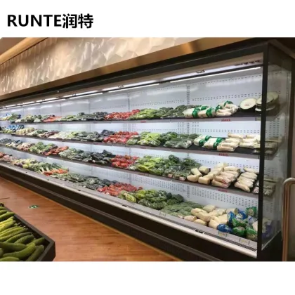 Semi-Vertical Refrigerator Showcase / Commercial Refrigerator