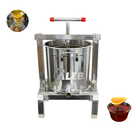 Fully Enclosed Stainless Steel Honey Press, Wax Press, Earth Honey Press: High-Quality Beekeeping Equipment