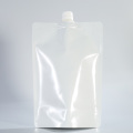 Disposable spout-pouch bag for medical nutrient solution