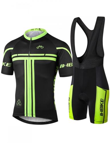 INBIKE Men`s Cycling Jerseys Set Professional mesh fabric Anti slip breathable