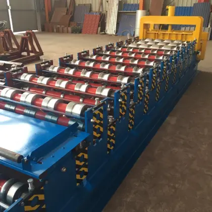 Viet steel double layer roll forming machine