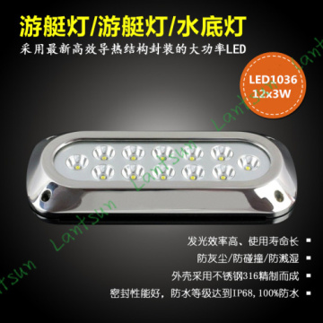 LED Underwater Light for Boat 36W LED Boat Light