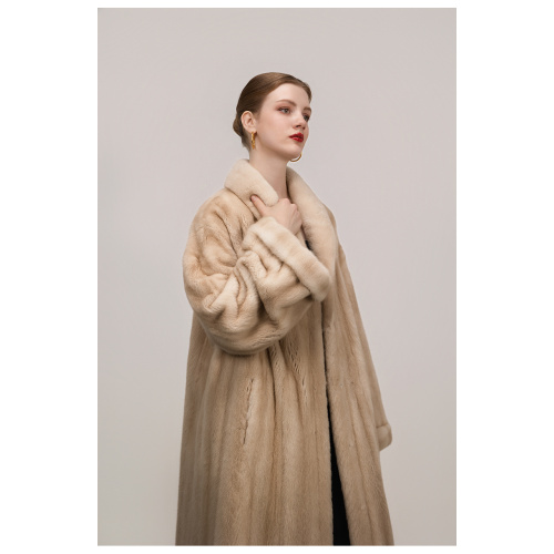 KC Fur Velvet Young Short Fashion Fur Coat For Women