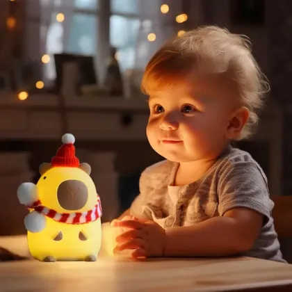 Capybara Little Night Light for Kids