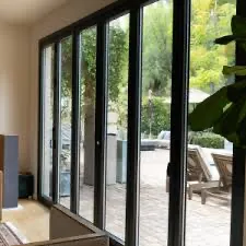 Soundproof energy saving Aluminum sliding door