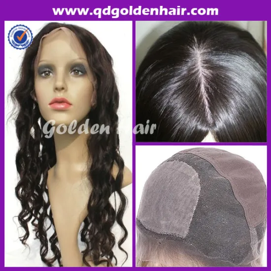 100% High Quality Virgin Remi Human Hair Silk Base Full Lace Wig