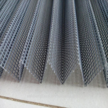 china supplier factory price fiberglass pleated window screen/plisse insect screen