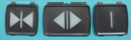 Tactile Symbol for Mitsubishi Elevator Push Buttons