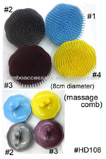 fashion plastic hairdressing accessories tool hair massage comb