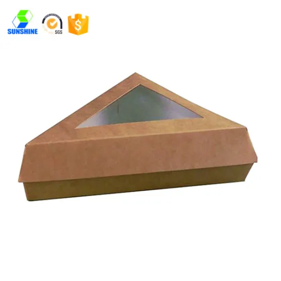 Window sandwich box bakery box snack box