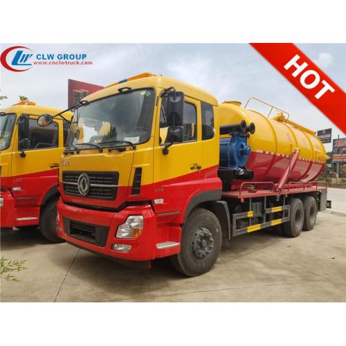 Tout nouveau camion d&#39;aspiration des eaux usées Dongfeng 18000litres