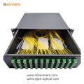 3U 144 Kerne LC Duplex Fiber Optic Termination Box Patchfeld