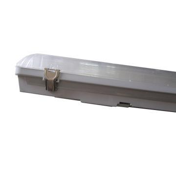 UV stablised industrial waterproof fluorescent lighting fixture