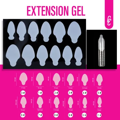 Dual Form Pad Silicone Nail Mold