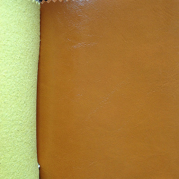 Plain And Polish Microfiber Leather For Upholstery Material
